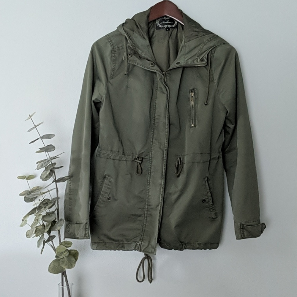 Hooded Anorak Jacket